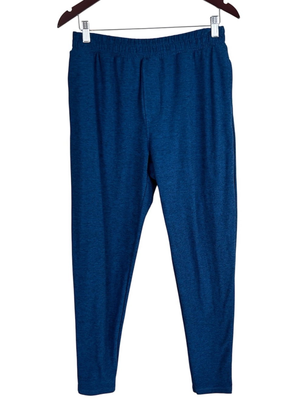 Beyond Yoga Men's Spacedye Take It Easy Pant Size Medium In Blue Activewear